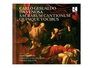 5400439003439 - Sacrarum Cantionum Quinque Vocibus Liber Primus (1 - Da Col Tamminga Odhecaton Ensemble Mare Nostrum (CD)