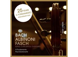 5400439007178 - 25 Jahre Il Fondamento-SuitenKonzerte - Dombrecht Il Fondamento (CD)