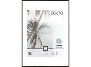 5400458660613 - Xxxl Bilderrahmen Kyoto  Schwarz  Kunststoff Glas  rechteckig  711x511 cm  Bilder und Zubehör Bilderrahmen Bilderrahmen Kunststoff