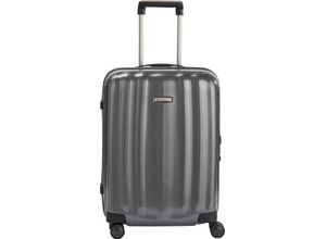 5400520184689 - 4-Doppelrollen-Trolley Hartschale TSA-Zahlenschloss Netzfach 55cm grau