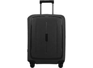 5400520211514 - Trolley SAMSONITE ESSENS 55 Gr B H T 40 cm x 55 cm x 20 cm 39 l grau (graphite) Koffer Handgepäck-Koffer Reisekoffer Hartschalenkoffer für Flugreisen TSA-Zahlenschloss