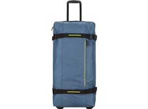 5400520249470 - AMERICAN TOURISTER 2-Rollen-Trolley Reißverschluss Kompressionsriemen TSA-Schloss blau