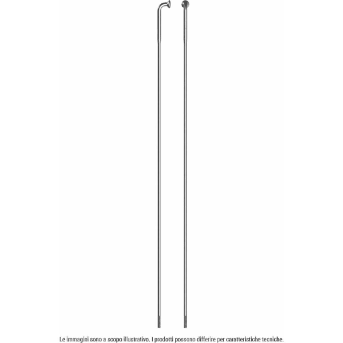5400540214878 - Edelstahl J-bend Speichen 200mm Silber mit Messingnippel - 4 Stück Packung 5400540214878 - Edelstahl J-bend Speichen 200mm Silber mit Messingnippel - 4 Stück Packung