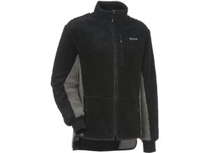 5400591160469 - Faserpelzjacke Gr 54 56 (=L 03) - Grau Schwarz - KOX