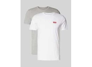 5400816573333 - T-Shirt mit Label-Print im 2er-Pack