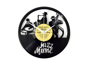 5400837150056 - Wanduhr »Yesterdays Vinyl Jazz Musik«