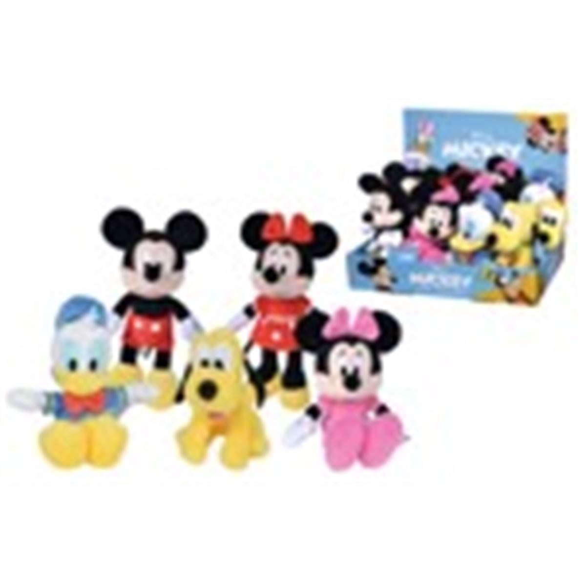 5400868011517 - Plüschtier Disney Mickey & Co 5 ASS DP12 5400868011517 - Plüschtier Disney Mickey & Co 5 ASS DP12