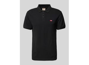 5400970028823 - Poloshirt mit Label-Stitching