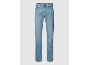 5400970153921 - Levis® 513™ Slim Straight Jeans Used-Waschung für Herren blau 30 32