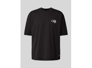 5400970461088 - Levis Skateboarding - Core - Kastiges T-Shirt in Schwarz mit Fledermausflügel-Logo