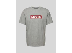 5400970708701 - Levis - T-Shirt in Grau mit rechteckigem Logo-Etikett