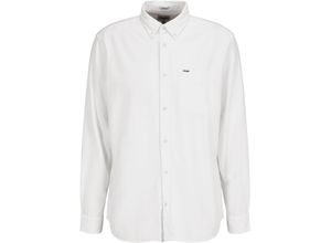 5401019029177 - Wrangler® Freizeithemd Regular Fit Langarm Button-Down-Kragen für Herren weiß S