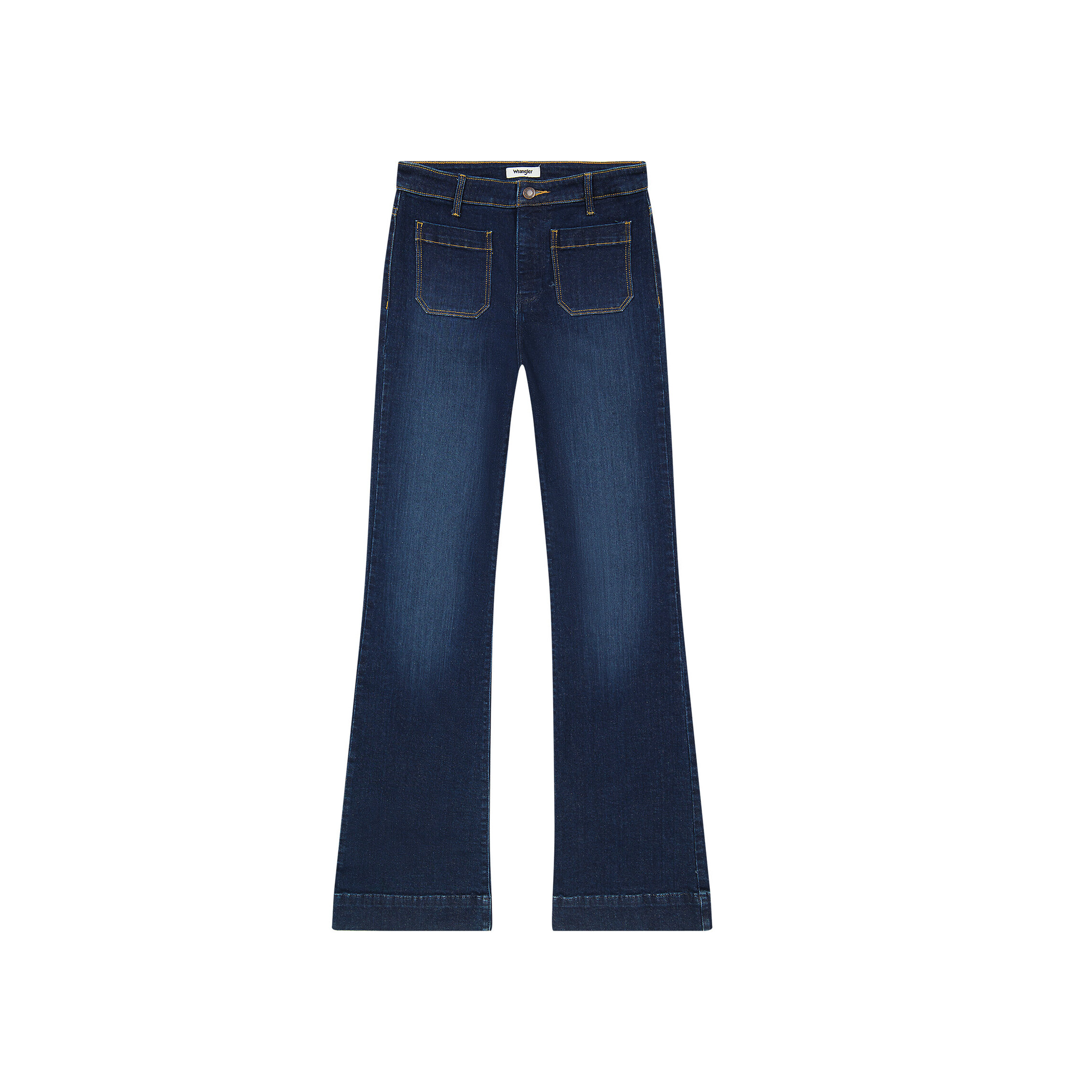 5401019913179 - Damen-Jeans mit dunkler Waschung ausgestellt Wrangler