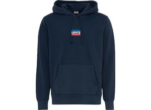 5401043988488 - Levis® Hoodie Kängurutasche Kapuze für Herren blau M