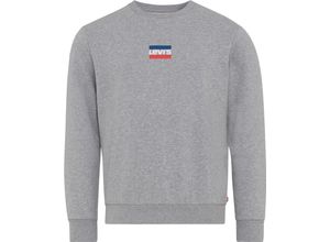 5401043988815 - Levis® Sweatshirt Baumwollanteil meliert für Herren grau XXL