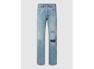 5401105488383 - Regular Fit Jeans mit Label-Patch Modell CALL YOUR GRANDMA