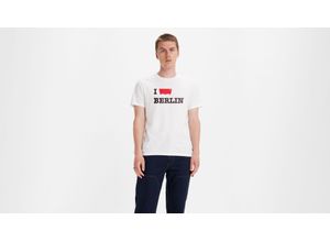 5401128310265 - Levis® Destination Tee Levi Berlin T-Shirt Rundhals für Herren weiß L