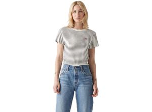 5401157388013 - Levis® T-Shirt Essential Housemark Tee Logo-Patch für Damen weiß M