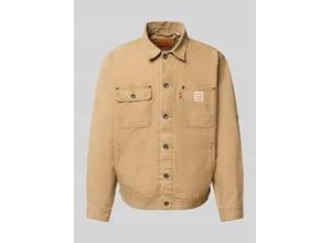 5401187388083 - Relaxed Fit Hemdjacke mit Brusttaschen