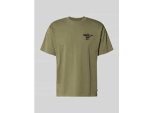 5401187445502 - T-Shirt mit Motiv- und Label-Print 5401187445502 - T-Shirt mit Motiv- und Label-Print
