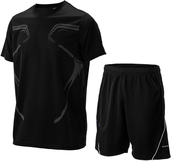 5404017908611 - - Stylisches Sporttrikot für Männer - Schwarz - XL