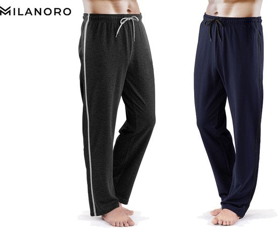 5404017911857 - 2Pack Jogginghose für Männer Größe L Marineblau Anthrazit 5404017911857 - 2Pack Jogginghose für Männer Größe L Marineblau Anthrazit