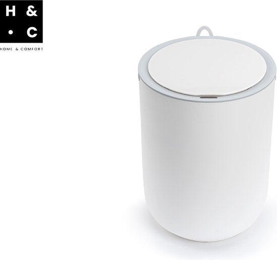 5404017912427 - Mülleimer - Sensor - Wasserdicht - 8L - 22 x 22 x 22cm - Weiß