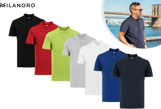 5404017914643 - - Elegantes Herren-Poloshirt - Navy - XL