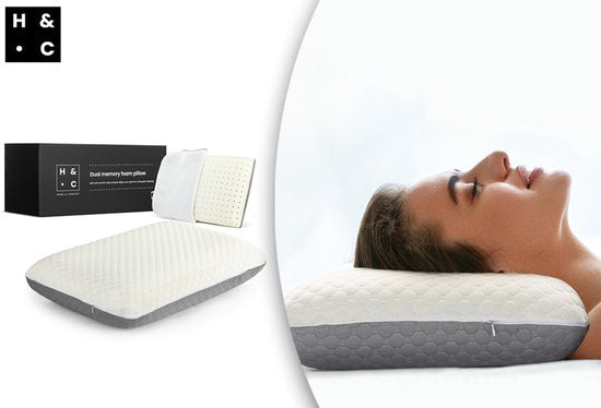 5404017915831 - Antibakterielles Dual Memory Foam-Kissen 1 + 1 FREE - 1 + 1 FREE 5404017915831 - Antibakterielles Dual Memory Foam-Kissen 1 + 1 FREE - 1 + 1 FREE