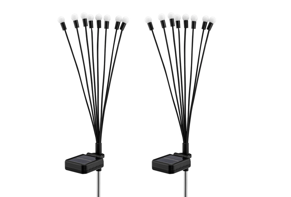 5404017917569 - Firefly Solarleuchten - 2er-Set LED-Leuchten & IP44 Wasserdicht - 675 x 65 x 4 cm - Schwarz 5404017917569 - Firefly Solarleuchten - 2er-Set LED-Leuchten & IP44 Wasserdicht - 675 x 65 x 4 cm - Schwarz