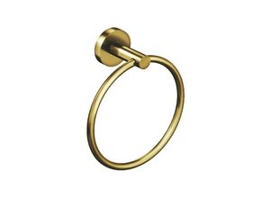 5404024114869 - Handtuchring ø 16 cm Gold gebürstet - Gold - Aloni