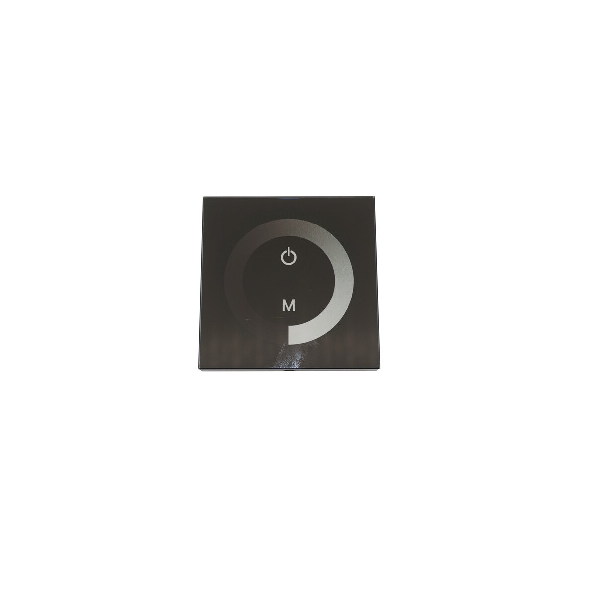 54047098926 - LED Controller dimmer einfarbig für Wandeinbau Touch schwarz