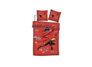 5407007983421 - Miraculous Ladybug Bio-Baumwolle Bettwäsche 140x200 cm