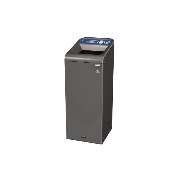 5407009500220 - Rubbermaid Recyclingstation 2154767 57l Behältereinheit Papier bl 5407009500220 Newell Rubbermaid