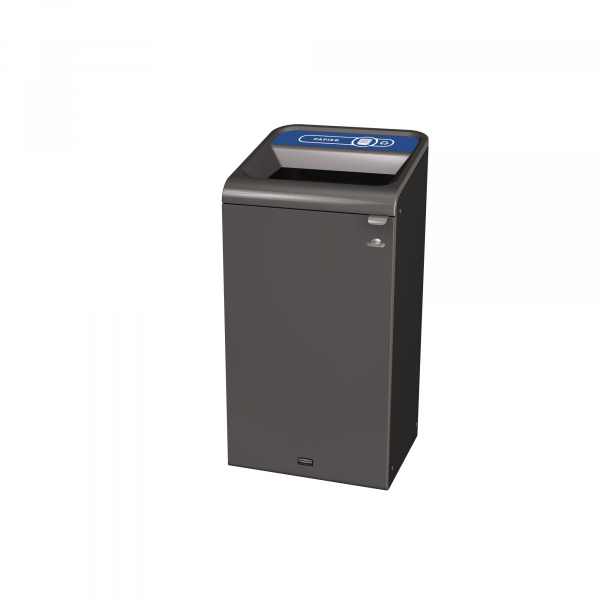 5407009500275 - Rubbermaid Recyclingstation 2154772 87l Behältereinheit Papier bl 5407009500275 Newell Rubbermaid