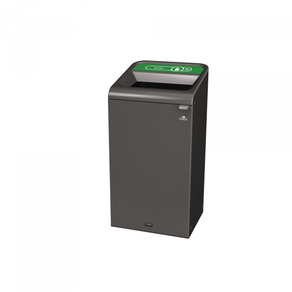 5407009500282 - Rubbermaid Recyclingstation 2154773 87l Behältereinheit Glas gn 5407009500282 Newell Rubbermaid