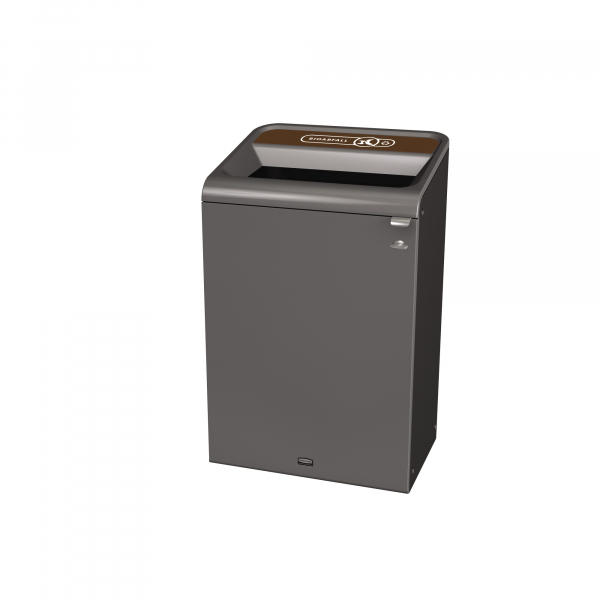 5407009500350 - Rubbermaid Recyclingstation 2154780 125l Behältereinheit Bioabfall br 5407009500350 Newell Rubbermaid