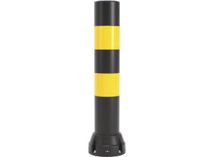 5407011840208 - Boplan Rammschutz-Poller 170B Höhe 1000 mm schwarz 2 gelbe Streifen