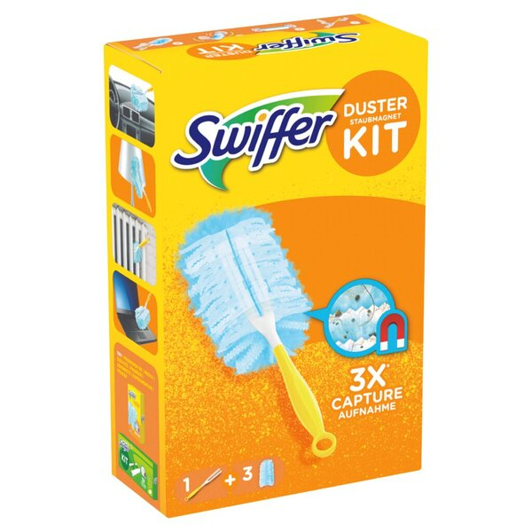 5410076542284 - Swiffer Staubmagnet Starterset Griff und 3 Tücher Febrezeduft 5410076542284 Procter & Gamble