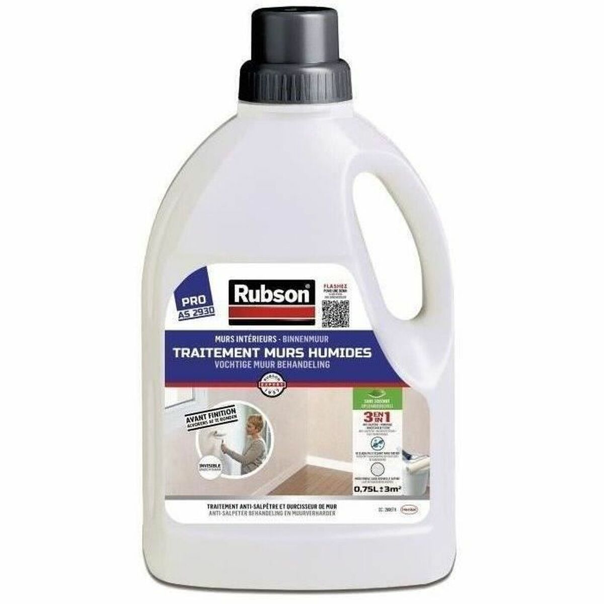 5410091707996 - Grundierfarbe Weiß 750 ml Matt 5410091707996 - Grundierfarbe Weiß 750 ml Matt
