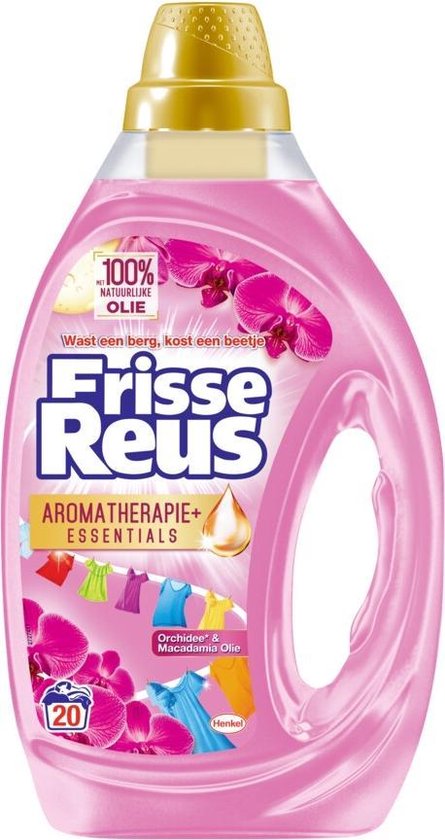 5410091761646 - Weißer Riese Flüssigwaschmittel Fresh Giant Gel Orchidee Macadamia 1 Liter