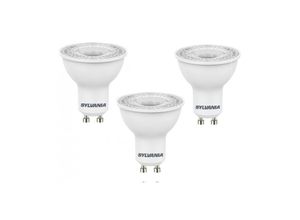 5410288274393 - 0027439 3 LED-Spots 42W Ersatz 50W 345 Lumen Kaltweiss 4000K Sockel GU10 - Sylvania