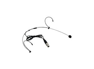 5410329413095 - Hq Power - HQ-Power Headset mit Mikrofon für MICW43 -Bodypack mit Kabel Mini xlr Schwarz - black