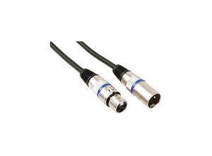 5410329436353 - Hq Power - hq-power Professionelles xlr-kabel xlr-stecker auf xlr-buchse - schwarz (1m) (PAC120)