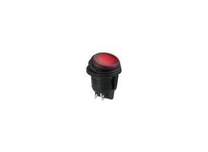 5410329552985 - - wippenschalter mit beleuchtung - rote led 12V- 2P ON-OFF