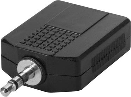 5410329602161 - Jack-Anschluss - Klinke 35 mm Stecker auf 2 x Klinke 635 mm Buchse - Stereo 5410329602161 - Jack-Anschluss - Klinke 35 mm Stecker auf 2 x Klinke 635 mm Buchse - Stereo