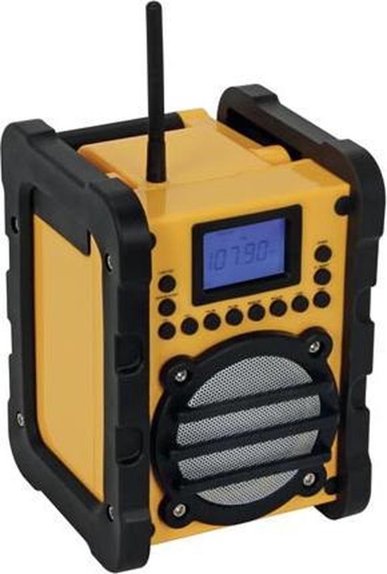 5410329617257 - WR25207 Baustellenradio | FM-PLL Baustellenradio | Baustellenradio mit Bluetooth