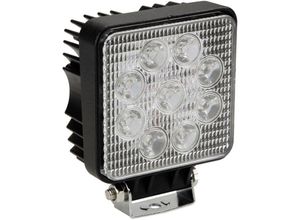 5410329623920 - LED-Fluter 27 W 1800 lm 4250°K neutralweiß für Innen- und Außenbereich Montagebügel Edelstahl Aluminium schwarz