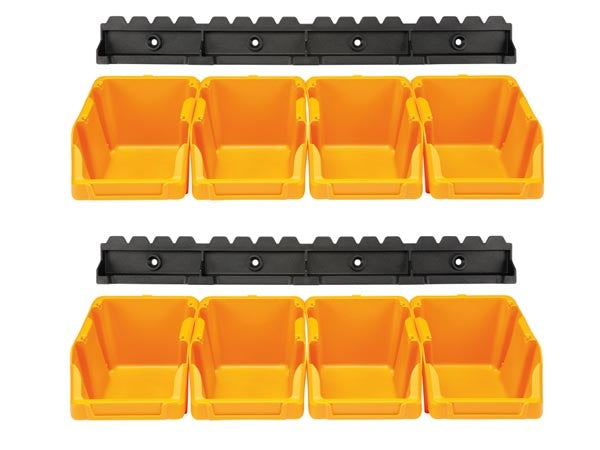 5410329633011 - Set von Aufbewahrungsbehältern - 8 St - 103 X 165 X 75 Mm - Gelb