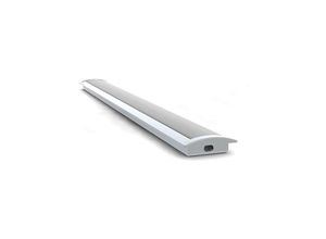 5410329652791 - Ledson - recessed slimline 8 mm - aluminium-einbauprofil für led-streifen - eloxiertes aluminium - silber - 2 m